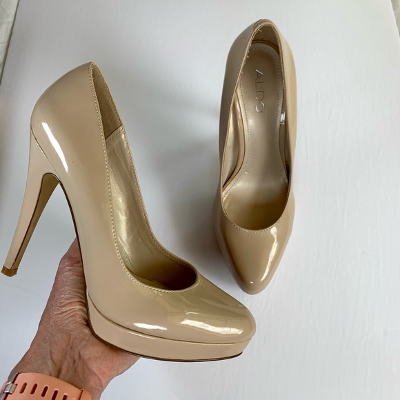 Aldo Shoes - SOLD Aldo Blush Neutral High Heels Size 39 / Size 8